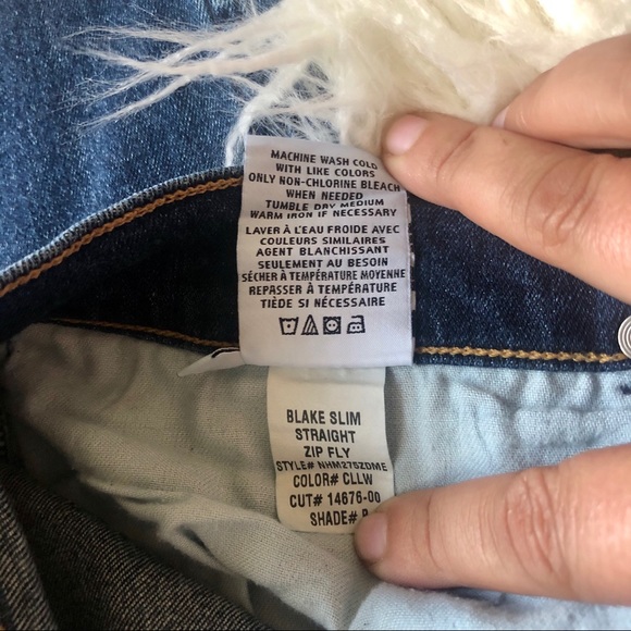 Hudson Blake Slim Straight Jeans NWT - Picture 6 of 6